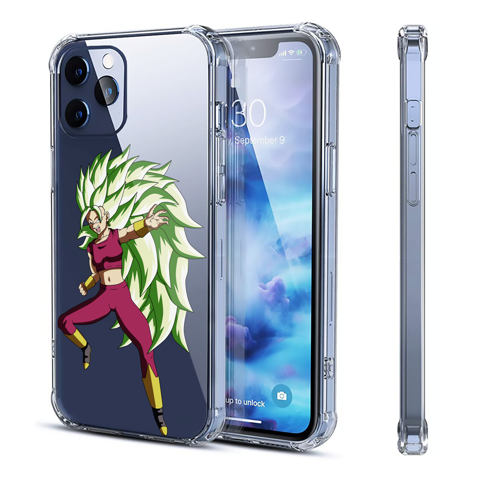 （画像用） ドラゴンボール DRAGON BALL 【iPhone 12シリーズ対応】透明スマホケース（クリアソフトケース）